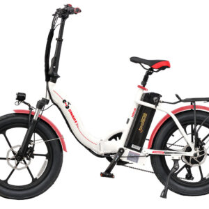 SMARTbike NEXUS 3.0 weiß-rot 20" 690 Wh Wave