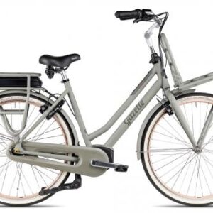 Gazelle Miss Grace C7+ HMB R7H Wave 2026 | clay green matt | 49 cm | E-Cityräder