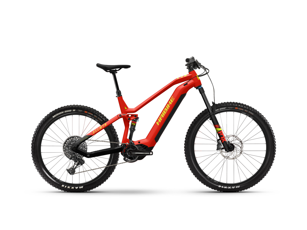 Haibike AllMtn 7 | E-MTB Fully | 29/27,5" | 720Wh Yamaha PW-X3 | rot / schwarz Größe: 44 cm
