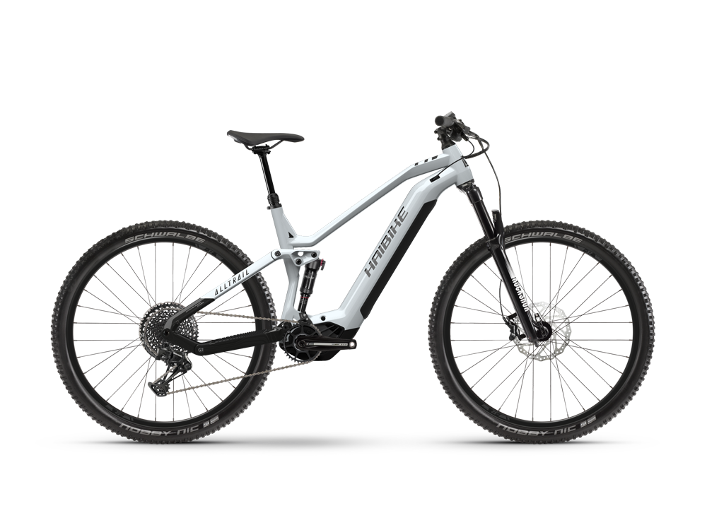 Haibike AllTrail 7 | E-MTB Fully | 29" | 720Wh Yamaha PW-X3 | silber / perlenschwarz Größe: 44 cm