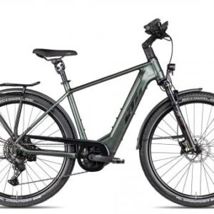 KTM Macina Gran Pro 2025 | mossgrey matt/black fire orange | 46 cm | E-Trekkingräder