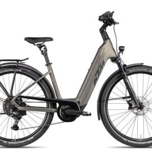 KTM Macina Gran PRO Wave 2026 | olive pearl matt/black lemon | 43 cm | E-Trekkingräder