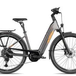 KTM Macina Magic X Pro Wave 2026 | machine grey matt/orange black | 46 cm | E-Trekkingräder