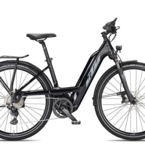 KTM Macina Sport 610 PTS Wave 2025 | metallic black/grey blue | 46 cm | E-Trekkingräder