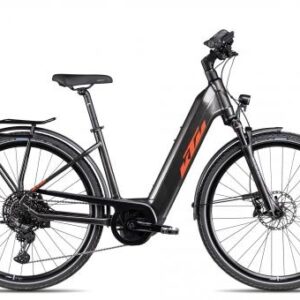 KTM Macina Sport 720 Wave 2025 | machine grey/orange black | 43 cm | E-Trekkingräder