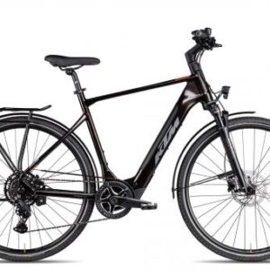 KTM Macina Sport SX 20 2025 | flaming black/grey orange | 51 cm | E-Trekkingräder