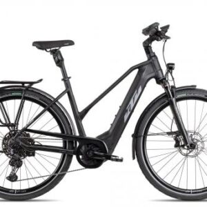 KTM Macina Style 720 Trapez 2025 | black matt/grey green | 46 cm | E-Trekkingräder