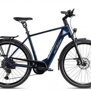KTM Macina Style Pro 2025 | eveblue/grey black | 46 cm | E-Trekkingräder