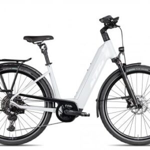 KTM Macina Style X Pro Wave 2025 | lightgrey/white blue | 46 cm | E-Trekkingräder