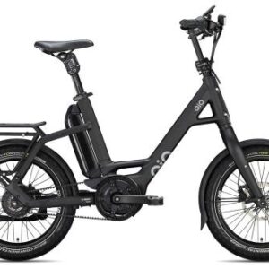 QIO EINS P-E 2025 | night black matt | 48 cm | Kompakt E-Bikes