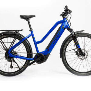 Haibike Trekking 4 Low | Trekking E-Bike | 27,5" | 500Wh Yamaha PW-TE | blau Größe: 52 cm