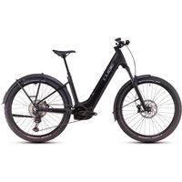Cube Reaction Hybrid Race Allroad - 27.5 Zoll 800Wh 12K Wave - black´n´metal