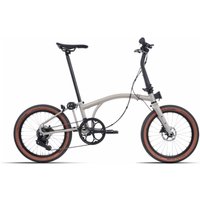 Brompton G Line - 20 Zoll 8K Faltrad - Traildust White