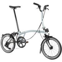 Brompton P-Line Urban - 4 Speed - Typ M - 16 Zoll 4K Faltrad - Lunar Ice