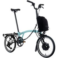 Brompton C-Line Electric Explore - Typ H - 16 Zoll 300Wh 12K Faltrad - Turkish Green