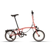 Brompton C-Line Explore - Typ H - 16 Zoll 12K Faltrad - Flamingo Pink