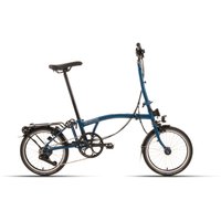 Brompton C-Line Explore - Typ H - 16 Zoll 12K Faltrad - Ocean Blue