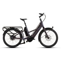Cube Longtail Hybrid Comfort 800 - 26 Zoll 800Wh Enviolo Lastenrad - mineralgrey´n´reflex