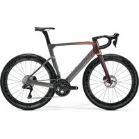 Merida REACTO 8000 - 28 Zoll 24K-Di2 Diamant - rainbow/gunmetal grey