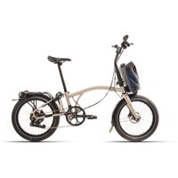 Brompton G Line Electric City+ - 20 Zoll 345Wh 4K Faltrad - Traildust White