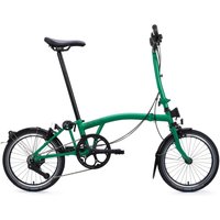 Brompton C Line - High 16 Zoll 4K Faltrad - Palm Green