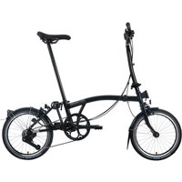 Brompton C Line - Typ H - 16 Zoll 4K Faltrad - Black Matt
