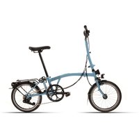 Brompton C Line - Typ H - 16 Zoll 4K Faltrad - Cloud Metallic