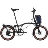 Brompton G Line Electric - 20 Zoll 345Wh 4K Faltrad - Space Black