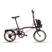 Brompton New C line Electric High - 16 Zoll 345Wh 4K Faltrad - Amethyst Lacquer