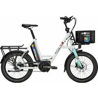 i:SY POP ART E5 ZR F - 20 Zoll 545Wh 5N Compact - pop art white