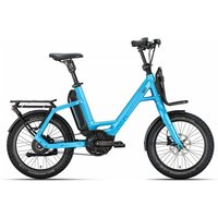 QIO EINS+ P-E Unisex - 20 Zoll 545Wh Enviolo Compact - ice blue