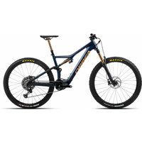 Orbea RISE M-Team - 29 Zoll 360Wh 12K Fully - Coal Blue/Red Gold