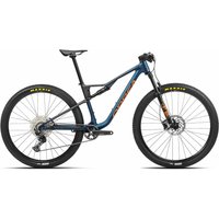 Orbea OIZ H30 - 29 Zoll 12K Fully - Moondust Blue Leo Orange