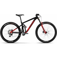 Ghost Riot EN Pro - 27.5 // 29 Zoll 12K Fully - black/marzocchi red - matt/glossy