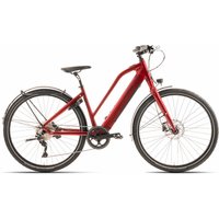 Velo de Ville 6TY Urban - 28 Zoll 430Wh 11K Trapez - Wine Red