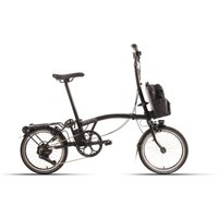Brompton New C line Electric High - 16 Zoll 345Wh 4K Faltrad - matt black