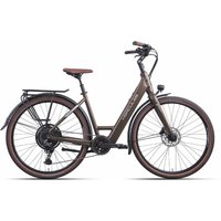 HERCULES Urbanico I-10 - 28 Zoll 410Wh 10K Wave - nutria gold-matt