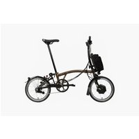 Brompton C-Line Electric Urban - Typ H - 16 Zoll 300Wh 4K Faltrad - Black Lacquer