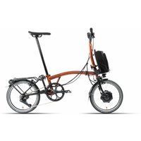 Brompton C-Line Electric Urban - Typ H - 16 Zoll 300Wh 4K Faltrad - Flame Lacquer