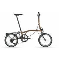 Brompton P-Line Explore - Typ H - 16 Zoll 12K Faltrad - Bronze Sky