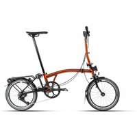 Brompton P-Line Explore - Typ H - 16 Zoll 12K Faltrad - Flame Lacquer