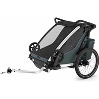 Thule Chariot Cross 2 double - Fahrradanhänger - Dark Slate