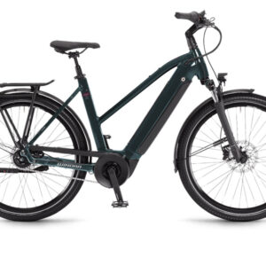 Winora Sinus N8 Mid | City E-Bike | 27,5" | 500Wh Bosch | Rücktritt | petrol Größe: 52 cm