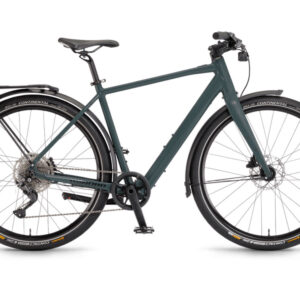 Winora E-Flitzer High | City E-Bike | 27,5" | 250Wh Mahle X35+ | darkslategrau matt Größe: 42 cm