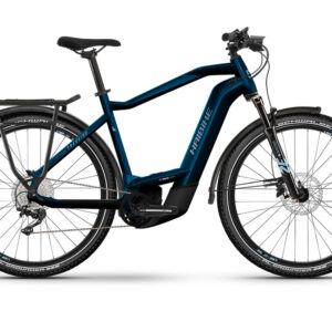 Haibike Trekking 8 High | Trekking E-Bike | 27,5" | 750Wh Bosch CX | royal blau / silber Größe: 58 cm