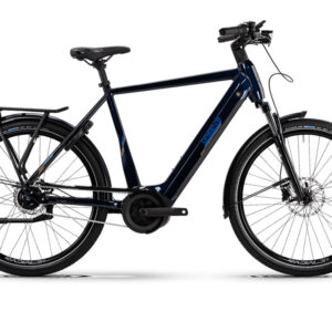Green’s Bromley R750 High | Trekking E-Bike | 27,5" | 750Wh Bosch | Rücktritt | blue black Größe: 53 cm