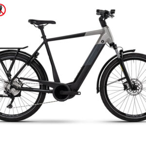 Green’s Richmond F625N High | Trekking E-Bike | 27,5" | 625Wh Bosch CX | light grey matt Größe: 59 cm