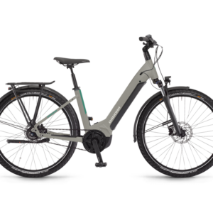 Winora Yucatan R8f Low | City E-Bike | 27,5" | 630Wh Yamaha PW-ST | platin Größe: 46 cm
