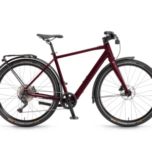Winora E-Flitzer High | City E-Bike | 27,5" | 250Wh Mahle X35+ | dunkelkirsche Größe: 46 cm