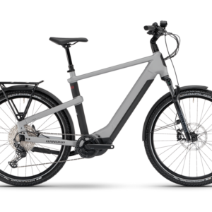 Winora Yakun X12 High | Trekking E-Bike | 27,5" | 750Wh Bosch CX | silber Größe: 55 cm